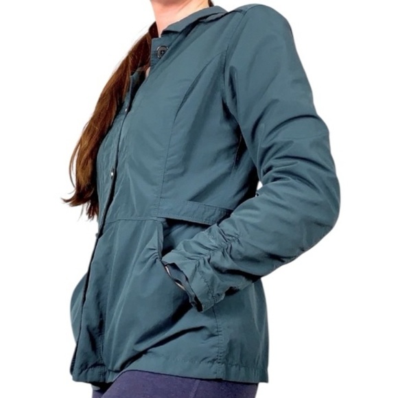 Eddie Bauer Travex Women's Voyager Travel Button Front Jacket Blue XL - Picture 11 of 12